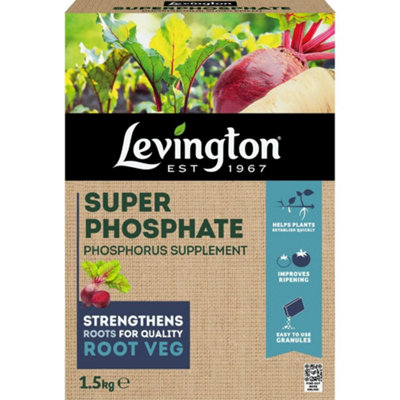 Levington Superphosphate 1.5Kg High-Phosphorus Plant Food For Strong Root Growth And Fruit Development from B&Q