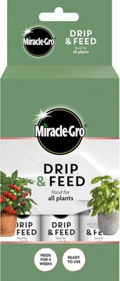  - Miracle-Gro Drip & Feed All Purpose 3 Pack Plant Food