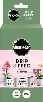  - Miracle-Gro Drip & Feed Orchid 3 Pack Plant Food