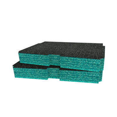 Shadow Foam Metabo Metabox Foam Inserts Cut And Peel Foam (Teal 50mm) from B&Q