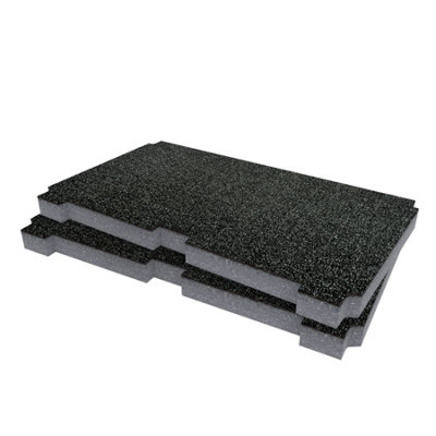 Shadow Foam Metabo Metabox Foam Inserts Cut And Peel Foam (Grey 30mm) from B&Q