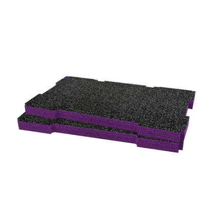 Shadow Foam Ridgid Pro System Tool Chest (Version 1) Foam Inserts (Purple 30mm) from B&Q
