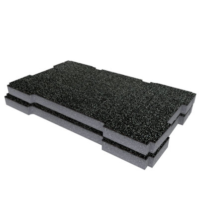Shadow Foam Ridgid Pro System Tool Chest (Version 1) Foam Inserts (Grey 30mm) from B&Q