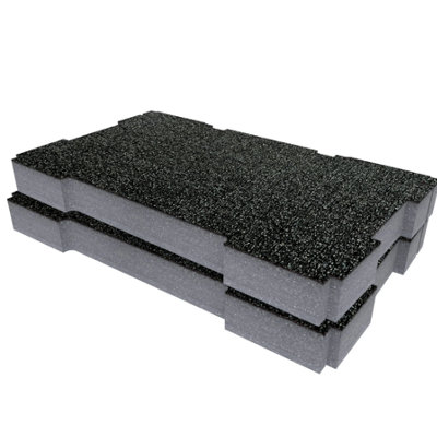 Shadow Foam Ridgid Pro System Tool Chest (Version 1) Foam Inserts (Grey 50mm) from B&Q
