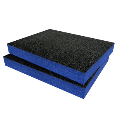 Shadow Foam Magnusson Clikstor 1-Drawer Stackable Tool Chest Foam Inserts (Black 50mm) from B&Q