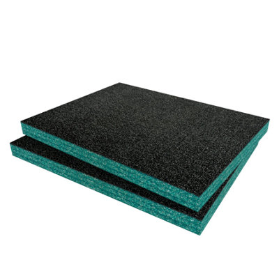 Shadow Foam Magnusson Clikstor 1-Drawer Stackable Tool Chest Foam Inserts (Teal 30mm) from B&Q