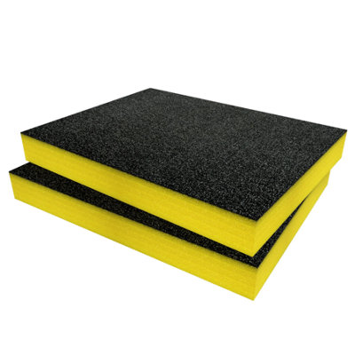 Shadow Foam Magnusson Clikstor 1-Drawer Stackable Tool Chest Foam Inserts (Yellow 50mm) from B&Q