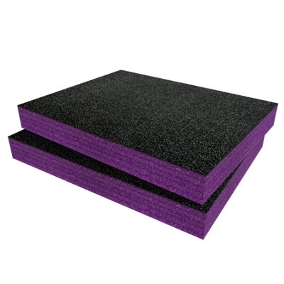 Shadow Foam Magnusson Clikstor 1-Drawer Stackable Tool Chest Foam Inserts (Purple 50mm) from B&Q