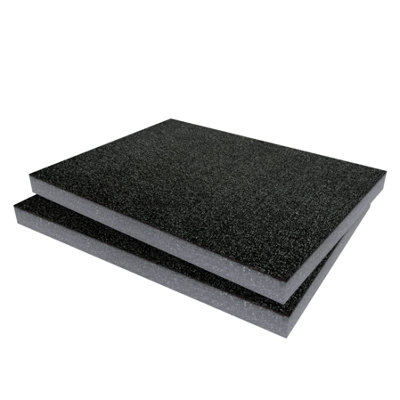 Shadow Foam Magnusson Clikstor 1-Drawer Stackable Tool Chest Foam Inserts (Grey 30mm) from B&Q