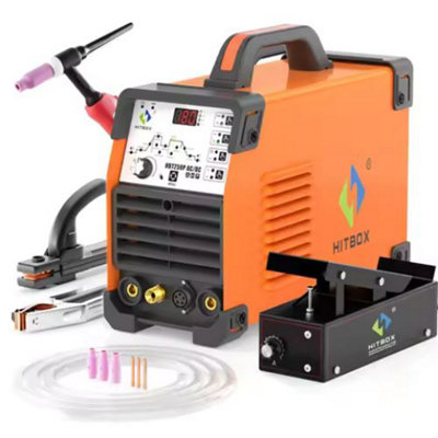  - 2 In 1 Mini Igbt Inverter Welder Arc mma & Lift Tig Led Portable 220V 10 200A