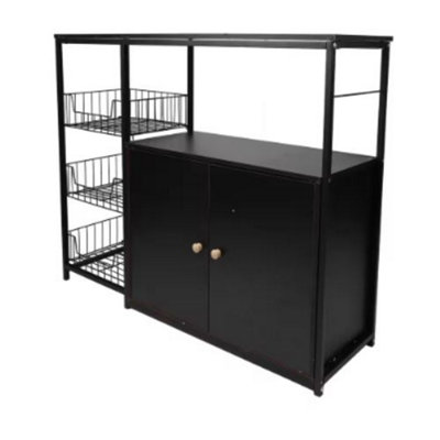  - Large Size Multifunctional Storage Cabinet Standing Rack For Kitchen