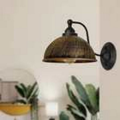 Vintage Wall Lamp Industrial Retro Loft Iron Wall Lights Swan Neck Sconce Lamp from B&Q