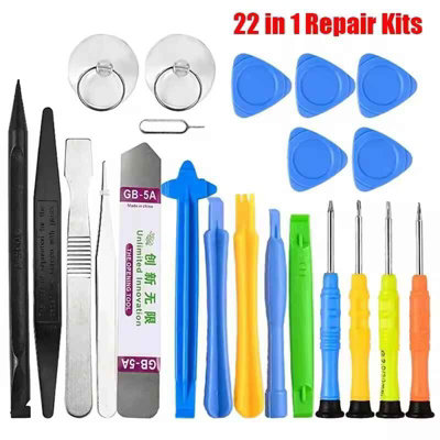 22 In 1 Mobile Phone Repair Tools Disassemble Repair Kit For Iphone Screwdriver Combination Multi Function Disassembly Set from B&Q