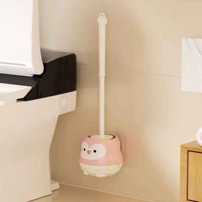  - Plastic Toilet Brush With Standing Base Long Handle Toilet Cleaning Brush For Wc Bathroom Accessories Cleaning Tools