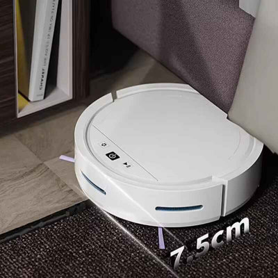 B&Q Smart Robot Vacuum Cleaner With 2500Pa Suction, Wifi/app Control, Auto Recharge,
