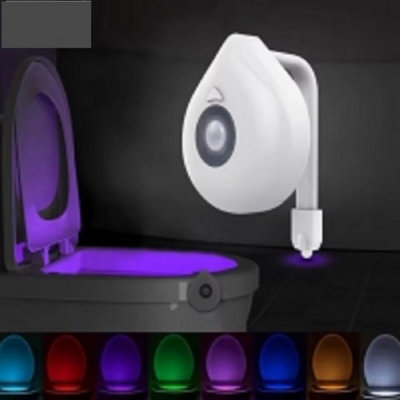 Toilet Motion Sensor Light8 Colors Changing Sensor Led Washroom Night Light Inside Toliet LampPir Motion Activated from B&Q