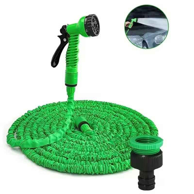  - 200Ft Expandable Garden Hose LightweightDurable7Function Spray Nozzle