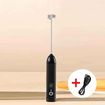  - Electric Milk Frother & Handheld Mini Blender  Portable Egg BeaterCoffee FoamerAnd Kitchen Mixer