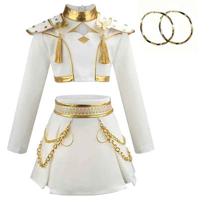 Halloween Hunter Cosplay Costume Set With Wig Rumi Mira Zoey Outfit For Size 160 12 Years