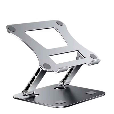 B&Q Foldable Laptop Stand Adjustable Cooling Holder For 17 Notebooks