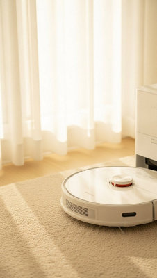 6000Pa Smart Robot Vacuum Cleaner With Mop And Type-C Charging