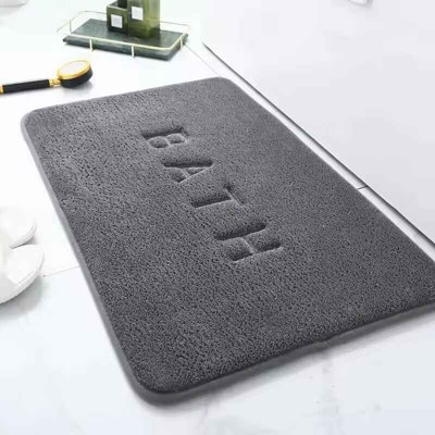  - Luxury Memory Foam Bath Mat  Anti-Slip Coral Fleece Rug 40X60Cm