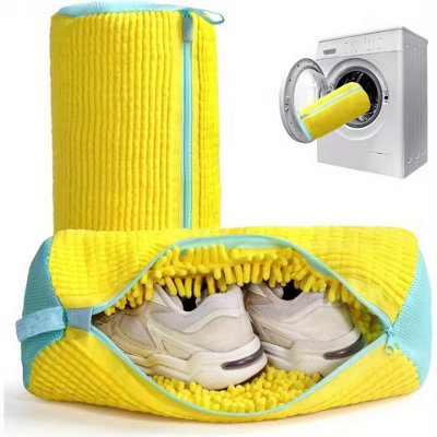 Durable Shoe Laundry Wash Bag For Machine Washing Sneakers & Casual Shoes from B&Q