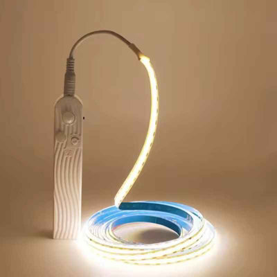  - 8mm Cob Led 3M Strip 5V With Motion Sensor Battery Powered Night Light