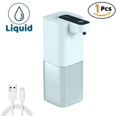 Automatic Touch Less Soap Dispenser Rechargeable For Kitchen And Bathroom from B&Q
