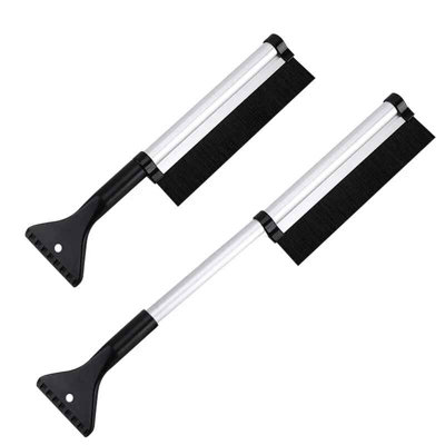 Car Snow Brush Ice Scraper Shovel Extendable Windshield Tool from B&Q
