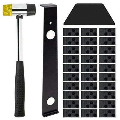 23Pcs Wood Flooring Laminate Installation Floor Fitting Kit Set from B&Q