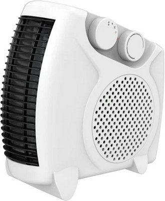 Portable 2000W Fan Heater Energy Efficient And Quiet from B&Q