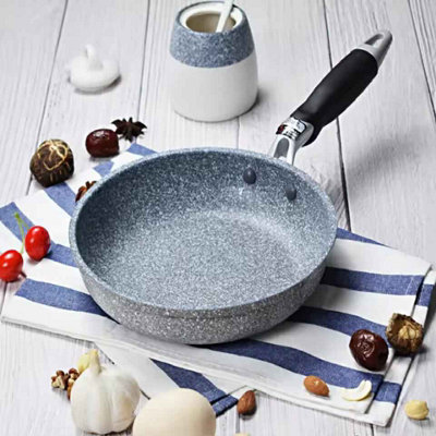 20Cm Non-Stick Stone Frying Pan For Gas & Induction from B&Q
