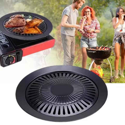 Smokeless Bbq Grill Pan For Indoor & Outdoor Cooking from B&Q
