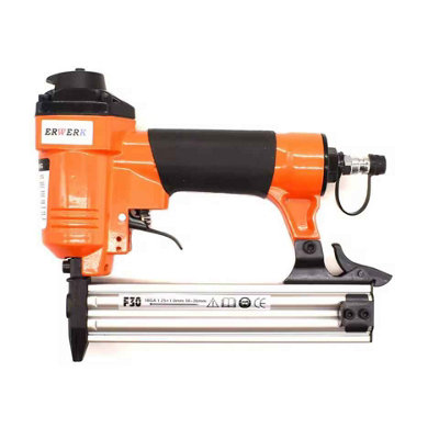 18Ga Pneumatic Brad Nailer  Air Nail Gun For Woodworking & Framing from B&Q