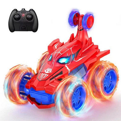 Spider-Man Rc Stunt Car Remote Control Toy from B&Q