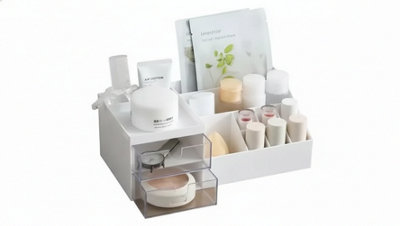  - Desk Organiser Stationery Storage Box Pen Pencil Holder Office Tidy