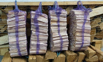 4 Nets Kindling Firewood For Fires And Stoves from B&Q