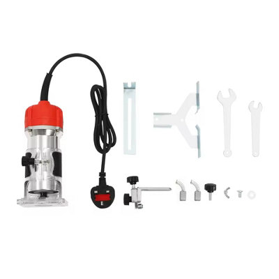 800W Wood Router Electric Trimmer 30,000 Rpm from B&Q