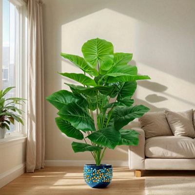  - 100Cm Artificial Palm Tree 18 Leaves Plant For Home Decor
