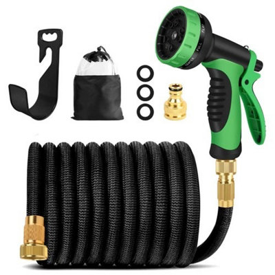  - Expandable Garden Hose With Spray Gun