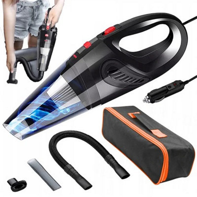 4000Pa Powerful Car Vacuum Cleaner Wet Dry Handheld Wired Strong Suction 120W from B&Q