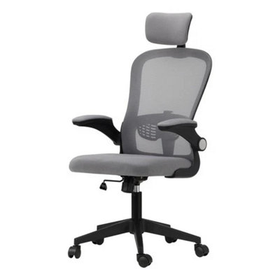 Ergonomic Mesh Home Office Height Adjustable Swivel Gas Lift Computer Desk Chair from B&Q