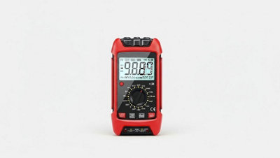 Digital Multimeter True Rms Auto Electrical Tester Red from B&Q