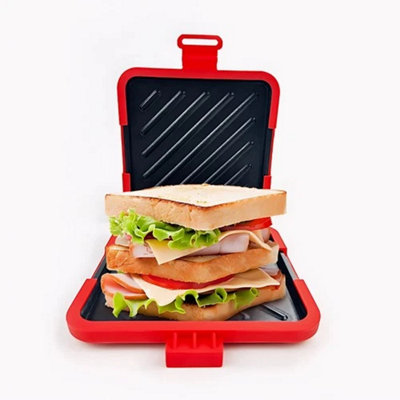 Microwave Toasted Sandwich And Waffle Maker from B&Q