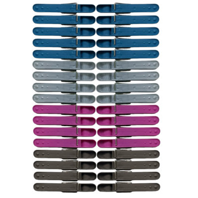 36 Strong Plastic Clothes Pegs Laundry Clips For Drying  Garden Use from B&Q