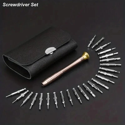 Mini 25X Precision Screwdriver Repair Kit  Perfect For Phones Watches Glass And Laptop Maintenance from B&Q