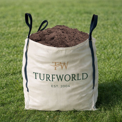 Turfworld Compost Enriched Premium Top Soil 850Kg Bulk Bag from B&Q