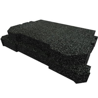 Shadow Foam Ryobi Link Trolly Suitcase Foam Inserts Easy To Clean (Black 50mm) from B&Q