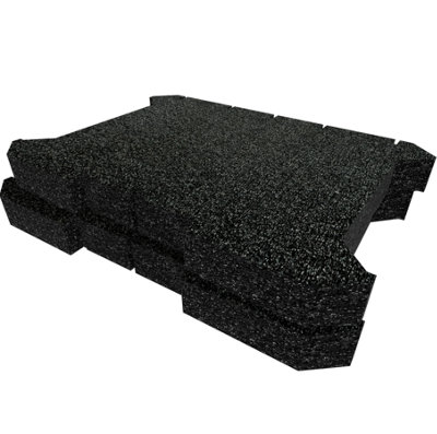 Shadow Foam Ryobi Link Tool Crate Foam Inserts Easy To Clean (Black 50mm) from B&Q